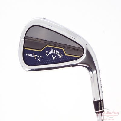 Callaway Paradym X Single Iron 7 Iron True Temper Elevate MPH 85 Steel Regular Right Handed 37.0in