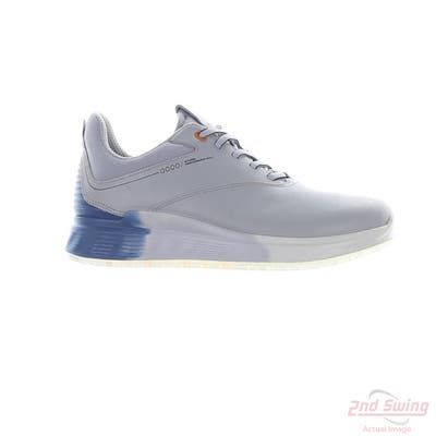 New Mens Golf Shoe Ecco S-Three Spikeless 44 (10-10.5) Gray MSRP $200 102944