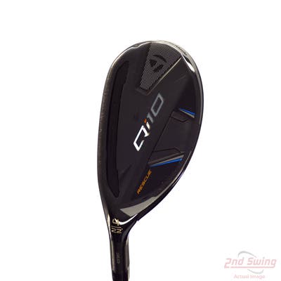 TaylorMade Qi10 Hybrid 4 Hybrid 22° Fujikura Ventus TR Blue 7 Graphite Stiff Left Handed 40.5in