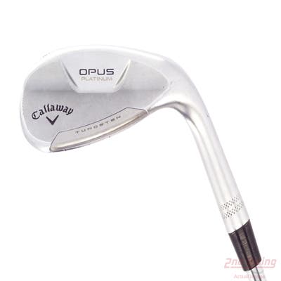 Callaway Opus Platinum Chrome Wedge Lob LW 58° 10 Deg Bounce S Grind True Temper Dynamic Gold 120 Steel X-Stiff Right Handed 34.75in