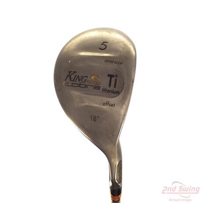 Cobra King Cobra Titanium Offset Fairway Wood 5 Wood 5W 18° Stock Graphite Shaft Graphite Regular Right Handed 43.0in