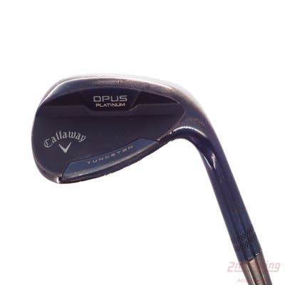 Callaway Opus Platinum Blue Wedge Lob LW 58° 8 Deg Bounce Z Grind Aerotech SteelFiber i110cw Graphite X-Stiff Right Handed 35.5in