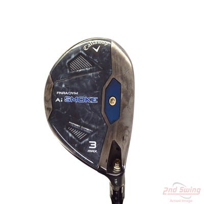 Callaway Paradym Ai Smoke Max Fairway Wood 3 Wood 3W 15° Project X Denali Charcoal 60 Graphite Stiff Right Handed 42.5in
