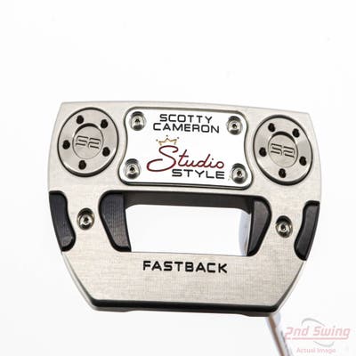 Mint Titleist Scotty Cameron 2025 Studio Style Fastback Putter Steel Right Handed 35.0in