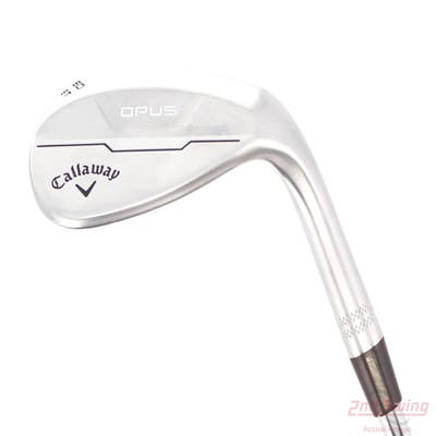 Callaway Opus Brushed Chrome Wedge Lob LW 60° 6 Deg Bounce T Grind True Temper Dynamic Gold Mid 115 Wedge Steel Regular Right Handed 36.0in