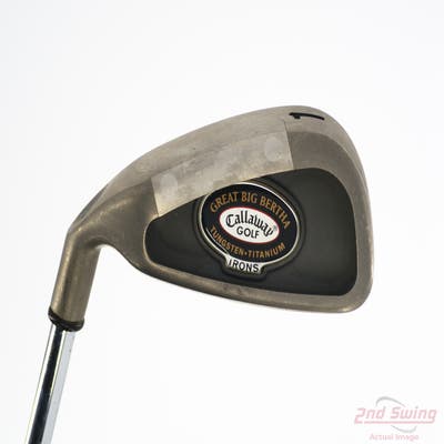 Callaway Big Bertha Tungsten Titanium Single Iron 1 Iron True Temper Dynamic Gold Sensicore S300 Steel Stiff Left Handed 40.25in