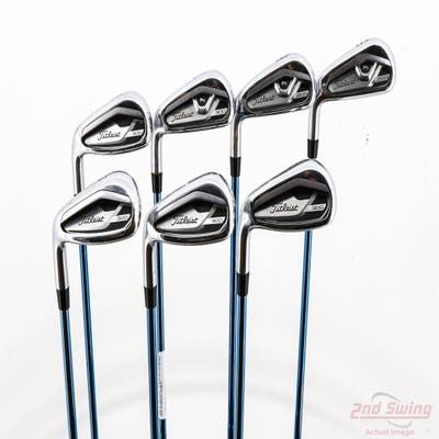Titleist 2021 T300 Iron Set 5-PW AW Alloy Blue Steel Shaft Steel Regular Left Handed STD