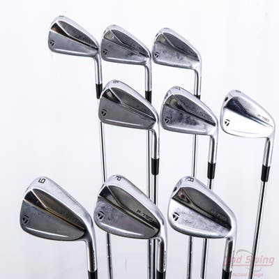 TaylorMade 2021 P790 Iron Set 3-PW AW Nippon NS Pro Modus 3 Tour 105 Steel Stiff Right Handed STD