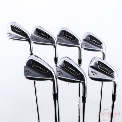 Callaway Apex Ai200 Iron Set 5-PW AW True Temper Dynamic Gold Mid 100 R300 Steel Regular Right Handed +1/4"