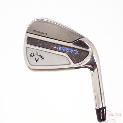 Callaway Paradym Ai Smoke Single Iron 7 Iron True Temper Elevate MPH 95 Steel Stiff Right Handed 37.5in