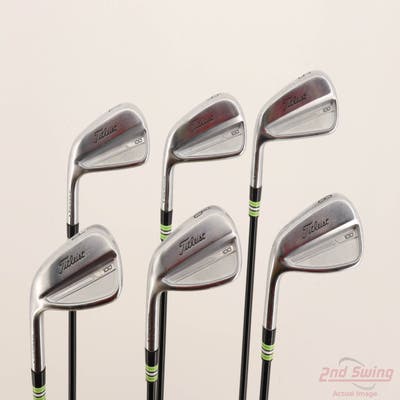 Titleist 2023 T100 Iron Set 5-PW Accra 2.0 iCWT 75i Graphite Stiff Left Handed +1"