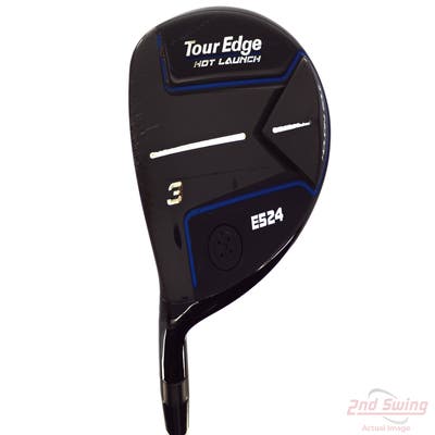 Tour Edge Hot Launch E524 Fairway Wood 3 Wood 3W Aldila Ascent PL 50 Graphite Regular Left Handed 43.25in
