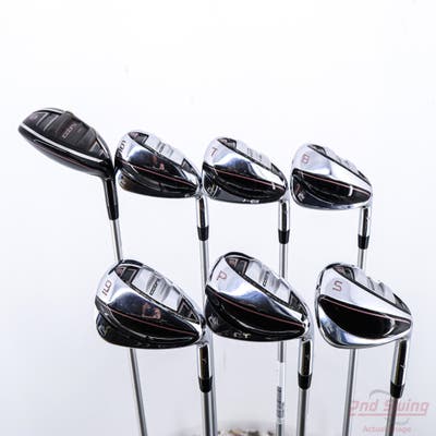 Cobra 2023 T-Rail Combo Iron Set 5H 6-PW SW Cobra Ultralite 45 Graphite Ladies Right Handed -1"