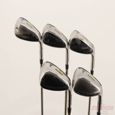 Tour Edge Hot Launch 3 Iron-Wood Iron Set 6-PW UST Mamiya Recoil 460 F2 Graphite Senior Right Handed +3/4"