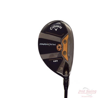 Callaway Paradym Triple Diamond Fairway Wood 3 Wood 3W 15° Mitsubishi Kai'li White 70 Graphite Stiff Right Handed 43.0in