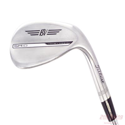 Titleist Vokey SM10 Tour Chrome Wedge Lob LW 58° 10 Deg Bounce S Grind Titleist Vokey BV Steel Wedge Flex Right Handed 35.0in