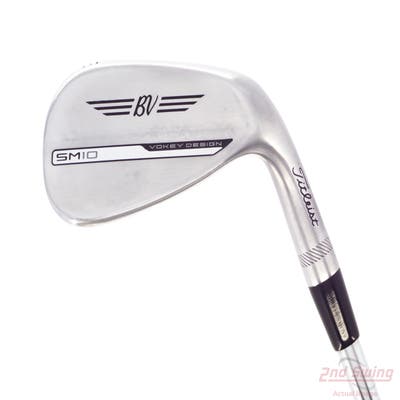 Titleist Vokey SM10 Tour Chrome Wedge Pitching Wedge PW 46° 10 Deg Bounce F Grind Titleist Vokey BV Steel Wedge Flex Right Handed 35.5in