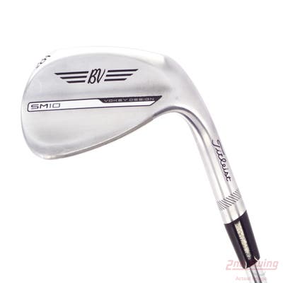 Titleist Vokey SM10 Tour Chrome Wedge Sand SW 56° 8 Deg Bounce M Grind Titleist Vokey BV Steel Wedge Flex Right Handed 35.0in