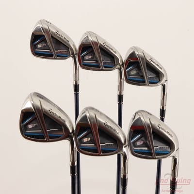 TaylorMade SIM MAX OS Iron Set 5-PW Fujikura Ventus Blue 5 Graphite Senior Right Handed +1/4"