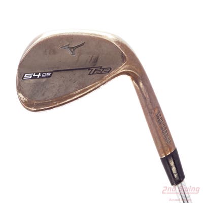 Mizuno T22 Denim Copper Wedge Sand SW 54° 8 Deg Bounce D Grind True Temper Dynamic Gold Tour Issue S400 Steel Stiff Right Handed 35.5in