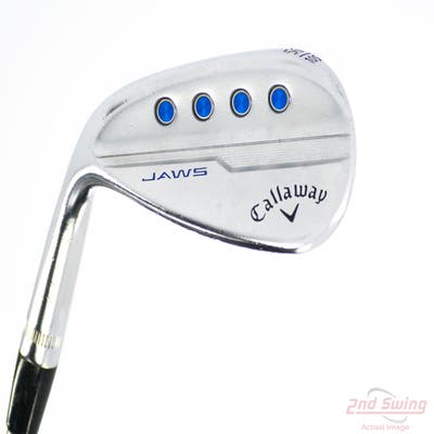 Callaway Jaws MD5 Platinum Chrome Wedge Sand SW 56° 10 Deg Bounce S Grind Accra I Series Steel X-Stiff Left Handed 36.0in