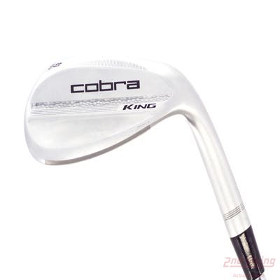 Cobra 2025 King Chrome Wedge Lob LW 58° 7 Deg Bounce Tour Grind True Temper Dynamic Gold Spinner Tour Issue Steel Wedge Flex Right Handed 35.25in