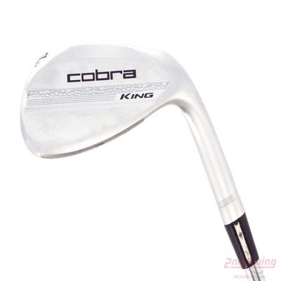 Cobra 2025 King Chrome Wedge Sand SW 54° 10 Deg Bounce V Grind True Temper Dynamic Gold Spinner Tour Issue Steel Wedge Flex Right Handed 35.5in