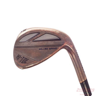 TaylorMade Milled Grind HI-TOE 3 Copper Wedge Gap GW 50° 9 Deg Bounce FST KBS Hi-Rev 2.0 115 Steel Wedge Flex Right Handed 35.5in