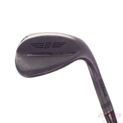Titleist Vokey SM10 Jet Black Wedge Lob LW 62° 8 Deg Bounce M Grind Titleist Vokey BV Steel Wedge Flex Right Handed 35.25in