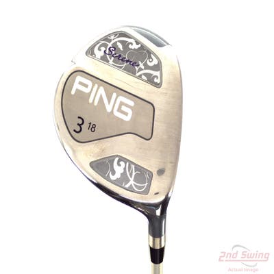 Ping Serene Fairway Wood 3 Wood 3W 18° Ping ULT 210 Ladies Lite Graphite Ladies Right Handed 24.0in