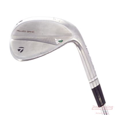 TaylorMade Milled Grind 4 Chrome Wedge Lob LW 58° 9 Deg Bounce SBC True Temper Dynamic Gold Tour Issue 115 Steel Wedge Flex Right Handed 35.0in