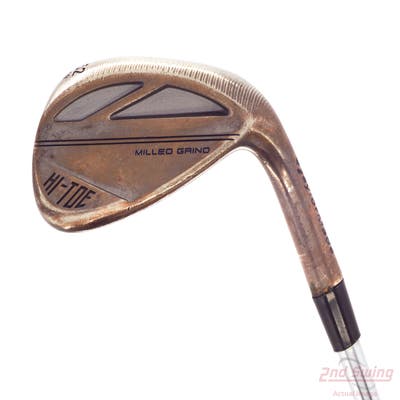 TaylorMade Milled Grind HI-TOE 3 Copper Wedge Gap GW 52° 9 Deg Bounce FST KBS Hi-Rev 2.0 115 Steel Wedge Flex Right Handed 35.5in