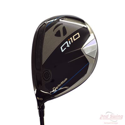 TaylorMade Qi10 Driver 9° Mitsubishi Kai'li White 60 Graphite Stiff Left Handed 45.5in