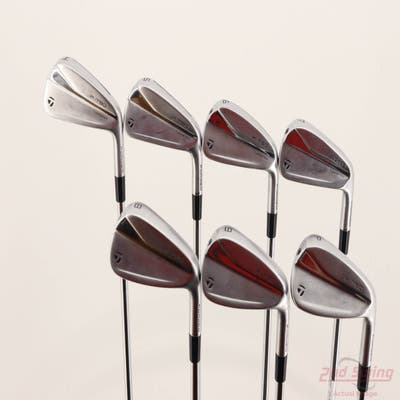 TaylorMade 2021 P790 Iron Set 4-PW FST KBS Tour Lite Steel Stiff Right Handed STD