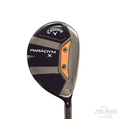 Callaway Paradym X Fairway Wood 5 Wood 5W 18° Mitsubishi MMT 70 Graphite Stiff Right Handed 42.5in