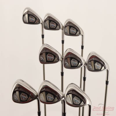 Callaway Rogue X Iron Set 4-PW SW UST Mamiya Recoil ES 460 Graphite Regular Right Handed +1/2"