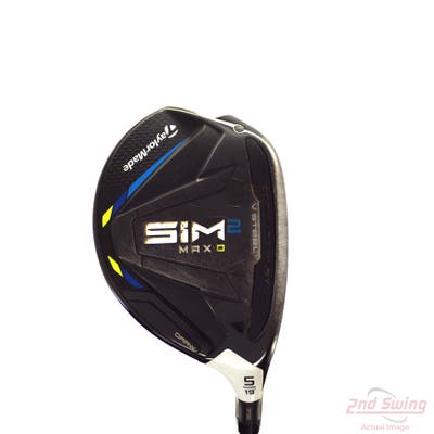 TaylorMade SIM2 MAX-D Fairway Wood 5 Wood 5W 19° Fujikura AIR Speeder 45 Graphite Stiff Right Handed 42.0in