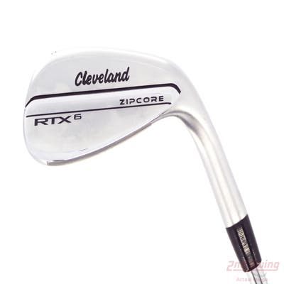 Cleveland RTX 6 ZipCore Tour Satin Wedge Gap GW 52° 10 Deg Bounce Mid FST KBS Tour Steel Wedge Flex Right Handed 36.0in