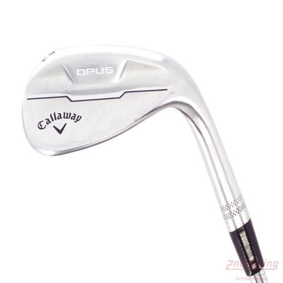 Callaway Opus Brushed Chrome Wedge Lob LW 58° 12 Deg Bounce W Grind FST KBS Tour 120 Steel Stiff Right Handed 35.75in