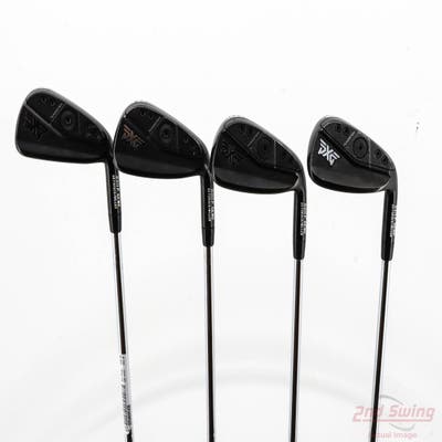 PXG 0311 P GEN6 Double Black Iron Set 7-PW Nippon NS Pro 950GH Steel Stiff Right Handed +1/2"