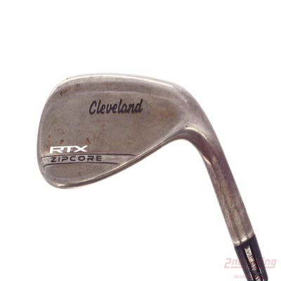 Cleveland RTX ZipCore Raw Wedge Gap GW 52° 10 Deg Bounce Mid True Temper Dynamic Gold S400 Steel Stiff Right Handed 36.0in