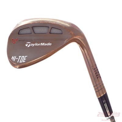 TaylorMade Milled Grind HI-TOE Wedge Lob LW 60° 10 Deg Bounce FST KBS Hi-Rev 2.0 Steel Wedge Flex Right Handed 34.75in