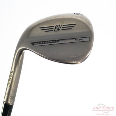 Titleist Vokey SM10 Nickel Wedge Lob LW 60° 14 Deg Bounce K Grind True Temper Dynamic Gold S300 Steel Wedge Flex Left Handed 35.0in