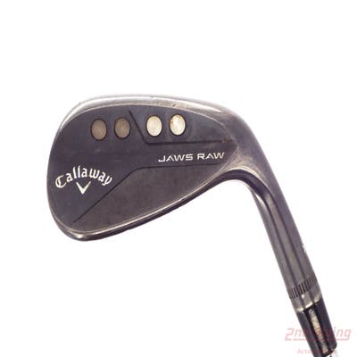 Callaway Jaws Raw Black Plasma Wedge Gap GW 52° 10 Deg Bounce S Grind True Temper Dynamic Gold Spinner Tour Issue Steel Wedge Flex Right Handed 35.5in