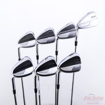 Ping i525 Iron Set 5-PW AW Nippon NS Pro Modus 3 Tour 105 Steel Regular Left Handed Red dot +1/2"