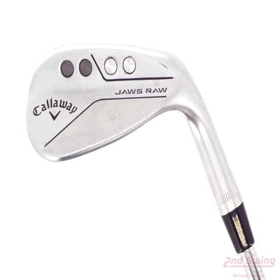 Callaway Jaws Raw Chrome Wedge Gap GW 50° 10 Deg Bounce S Grind True Temper Dynamic Gold Spinner Tour Issue Steel Wedge Flex Right Handed 35.0in