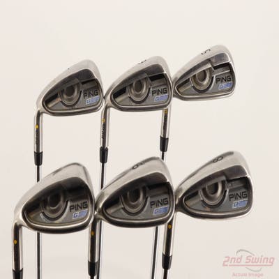 Ping 2016 G Iron Set 5-PW Nippon NS Pro Modus 3 Tour 105 Steel Stiff Left Handed Yellow Dot +1/2"