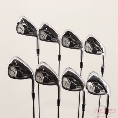 Callaway Apex 19 Iron Set 4-PW AW True Temper Elevate 95 VSS Steel Stiff Right Handed +1/4"