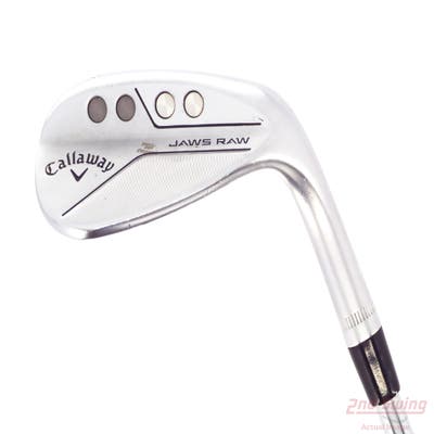 Callaway Jaws Raw Chrome Wedge Lob LW 58° 10 Deg Bounce S Grind True Temper Dynamic Gold Spinner Tour 115 Issue Steel Wedge Flex Right Handed 35.0in