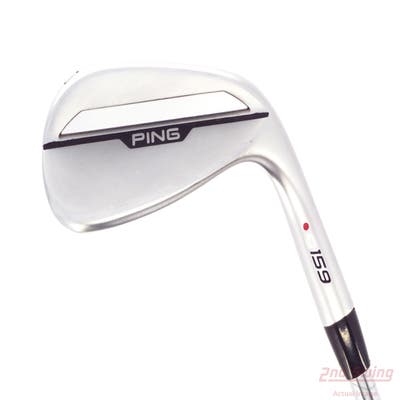 Ping s159 Chrome Wedge Gap GW 50° 12 Deg Bounce S Grind Stock Steel Shaft Steel Wedge Flex Right Handed Red dot 36.0in